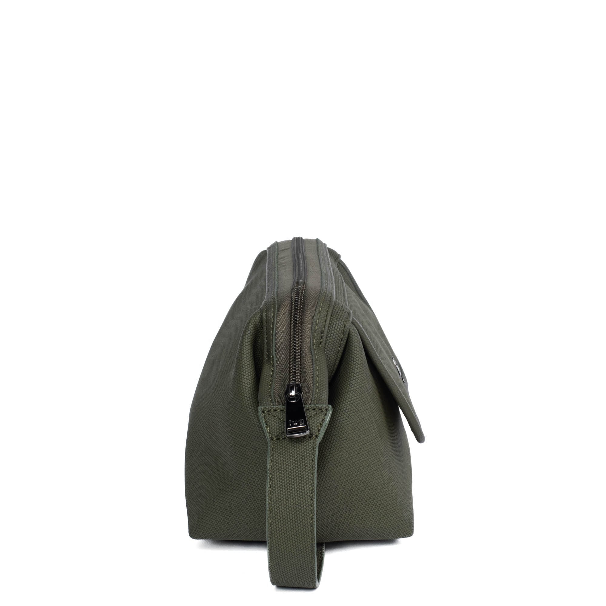 Via Matte Luxe VL Toiletry Case - - ViaMatteLuxeVL_OliveGreen_03